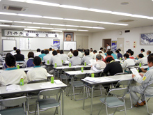 平成25年度安全大会の様子